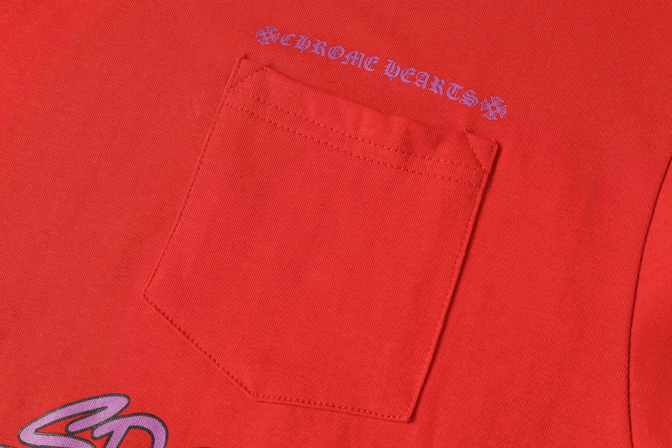 P150 Cross-border running quantity model, please do not place an order if you pursue quality -Chrome Hearts/Chrome Heart Graffiti✍️Spoof short-sleeved T-shirts -High weight, high density and high quality. The wool is soft, delicate and skin-friendly. It feels soft and silky. It has excellent warmth and skin-friendly properties.
